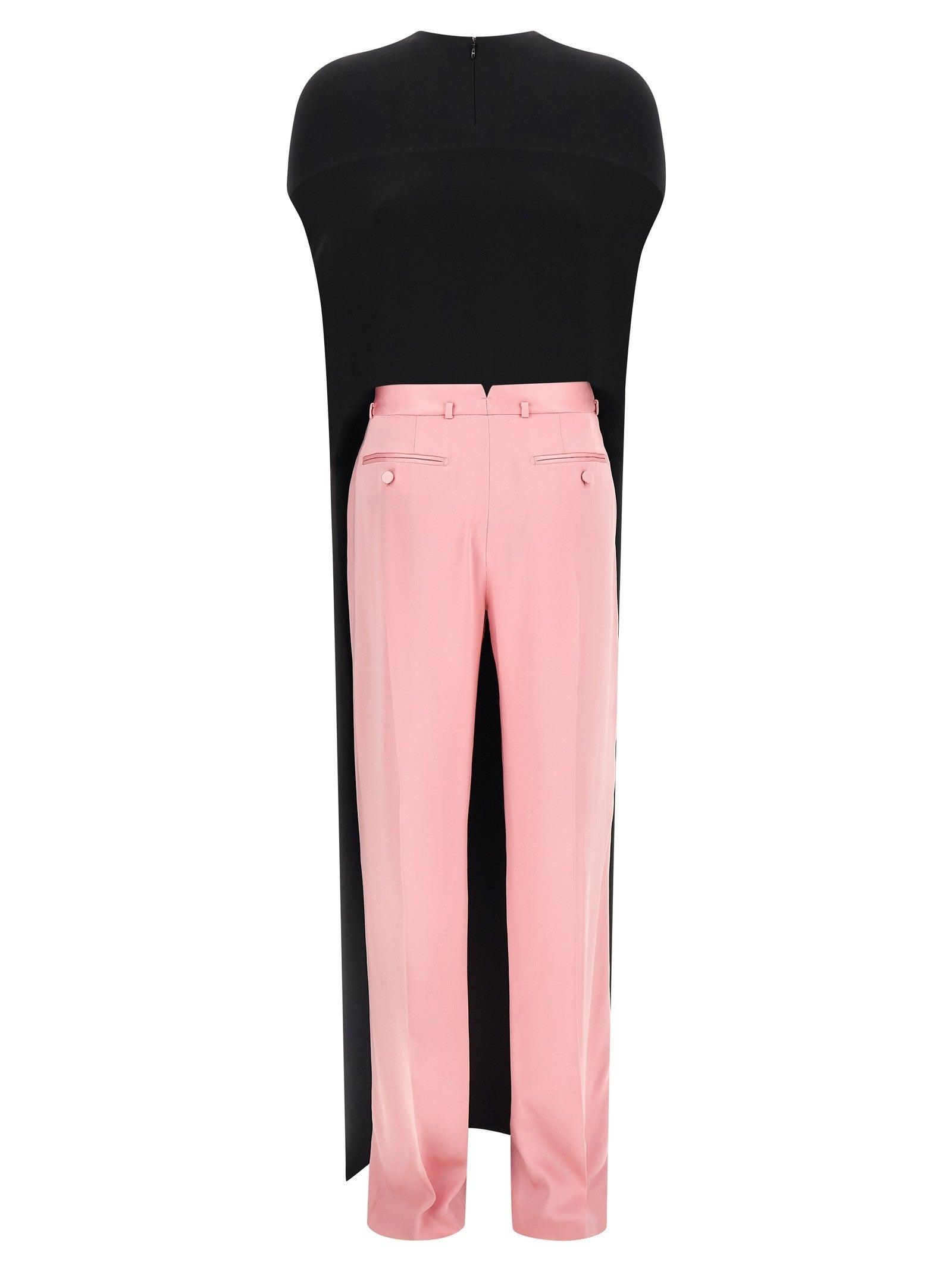 Tom Ford Double Georgette Jumpsuit Gold