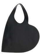 Coperni Double Heart Shoulder Bag Black, view 2
