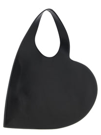 Coperni Double Heart Shoulder Bag Black