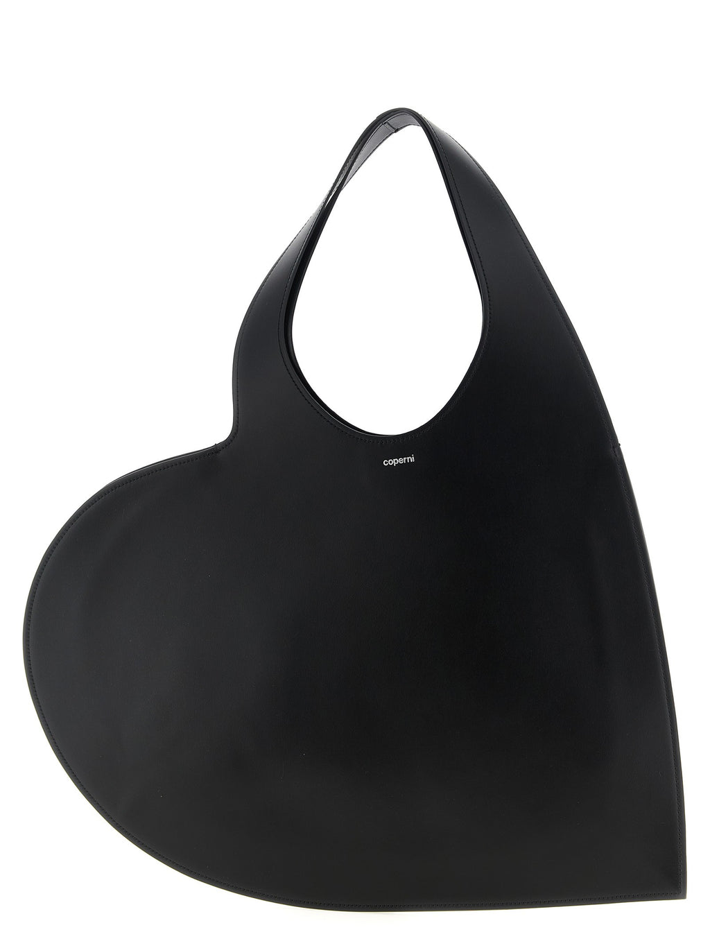 Coperni Double Heart Shoulder Bag Black