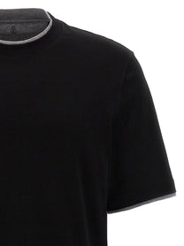 Brunello Cucinelli Double Hem Shirt Black
