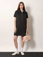 Gucci Women's Double Jersey Dress Grey, view 2