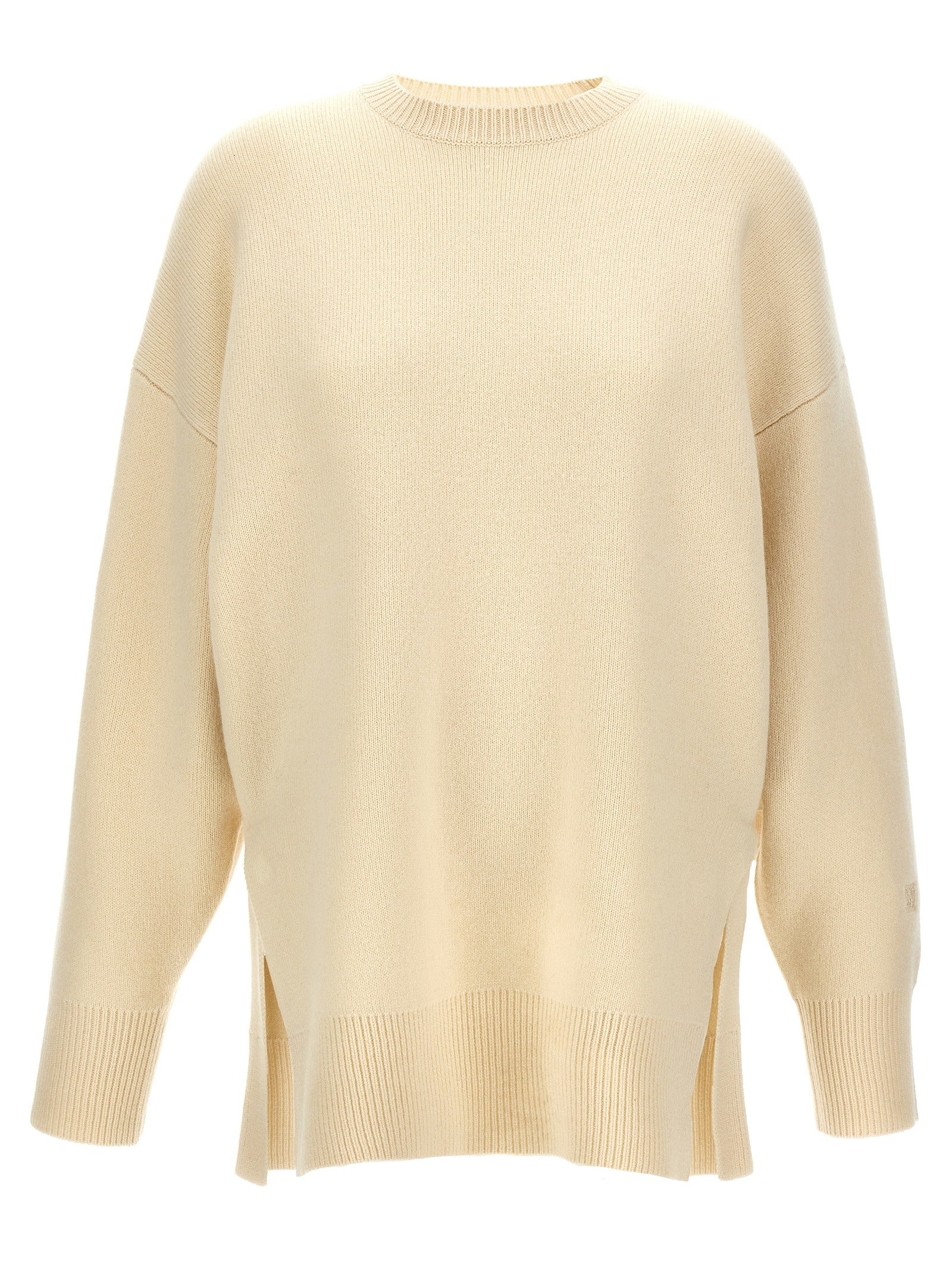 Toteme Double Knit Sweater White