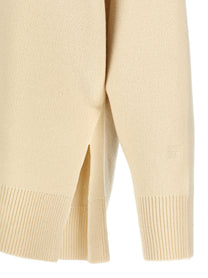 Toteme Double Knit Sweater White