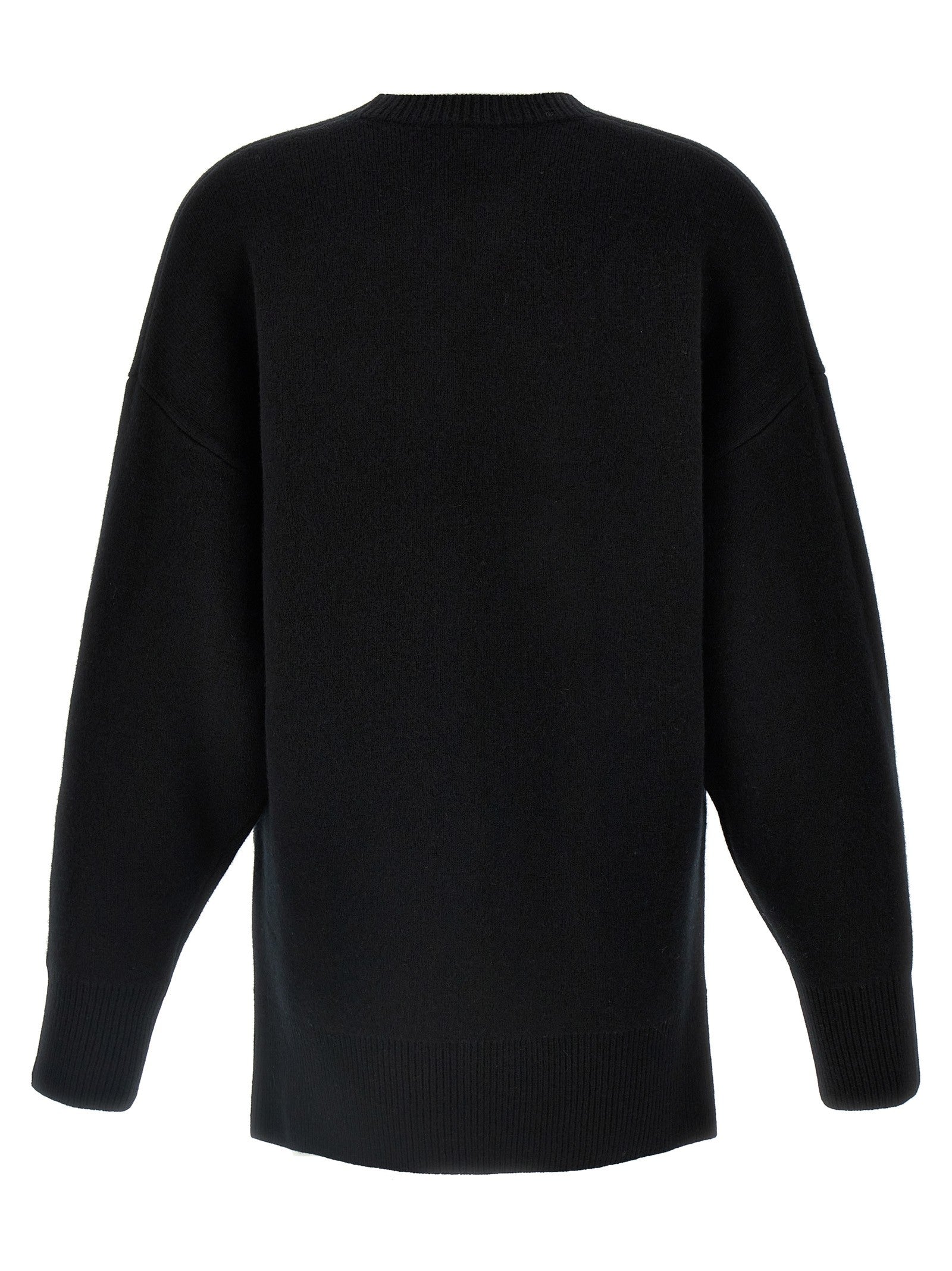 Toteme Double Knit Sweater Black