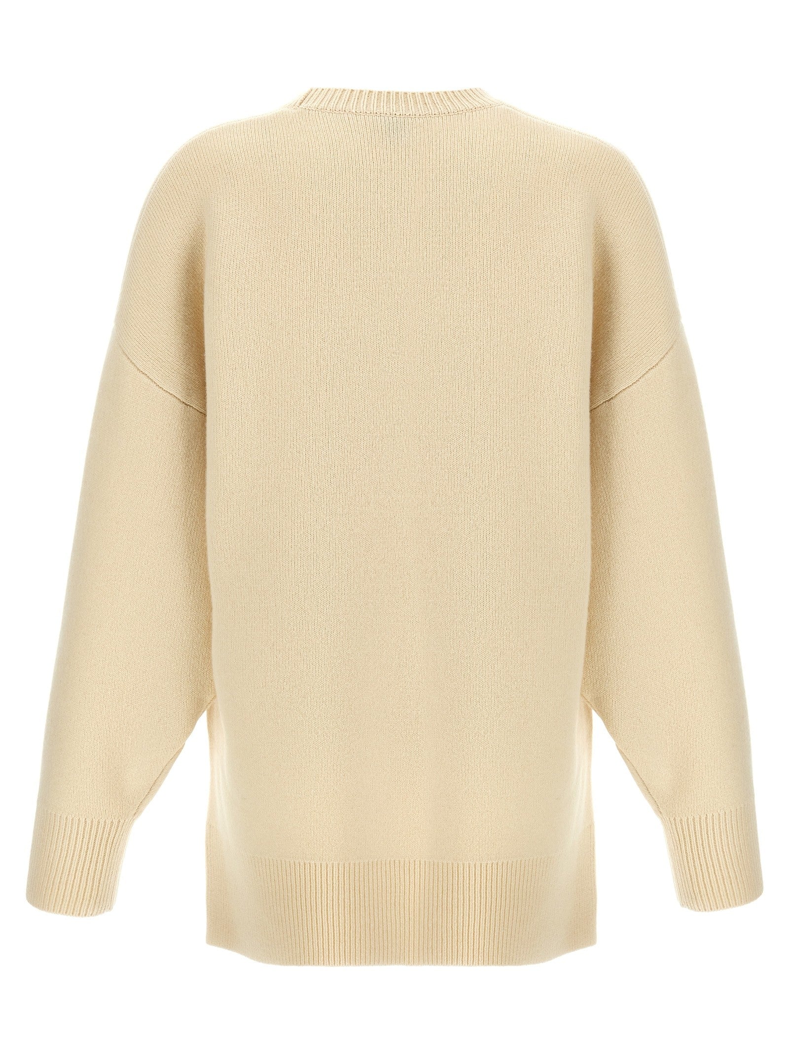 Toteme Double Knit Sweater White