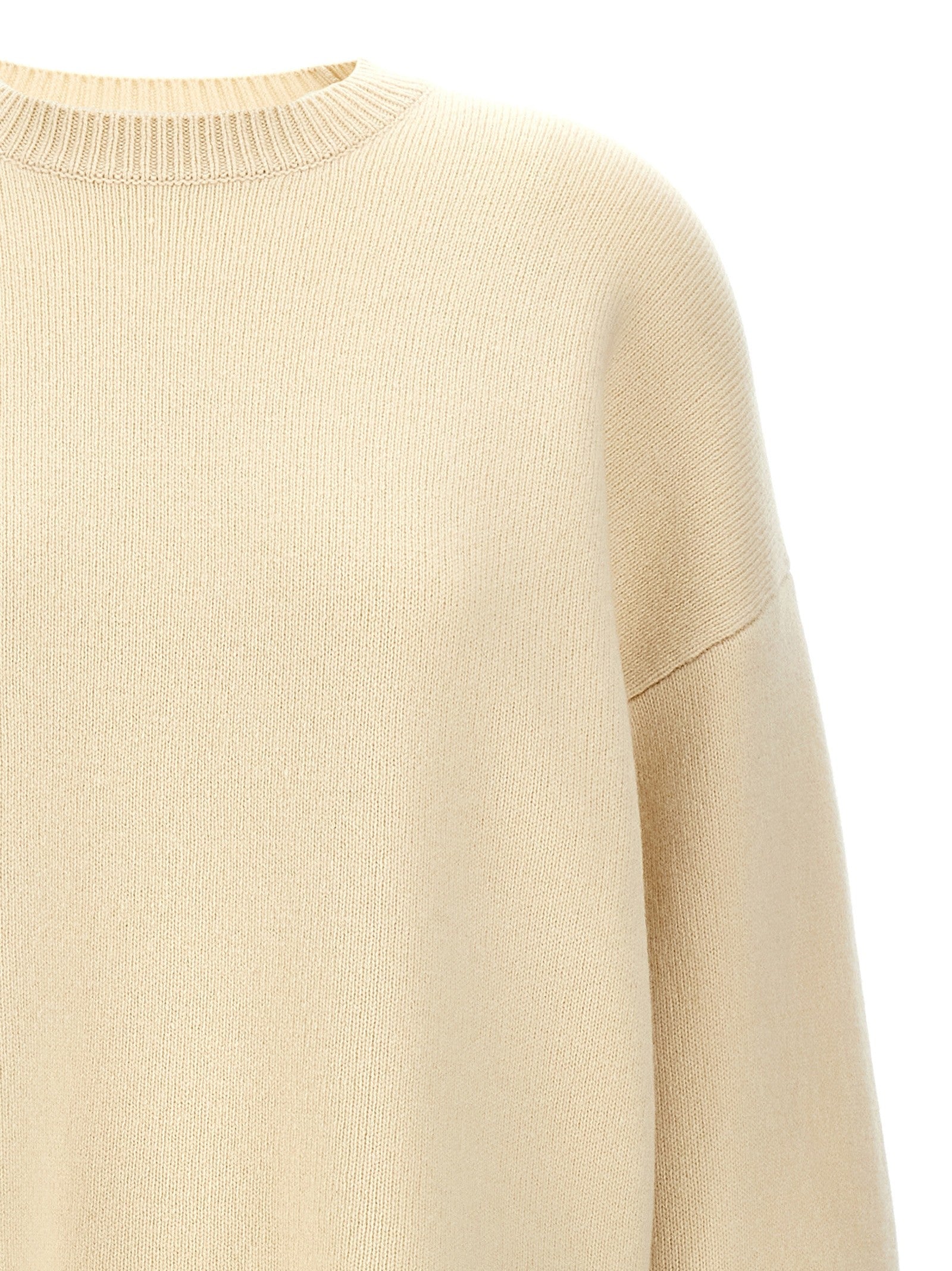 Toteme Double Knit Sweater White
