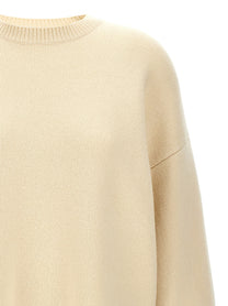 Toteme Double Knit Sweater White