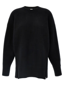 Toteme Double Knit Sweater Black
