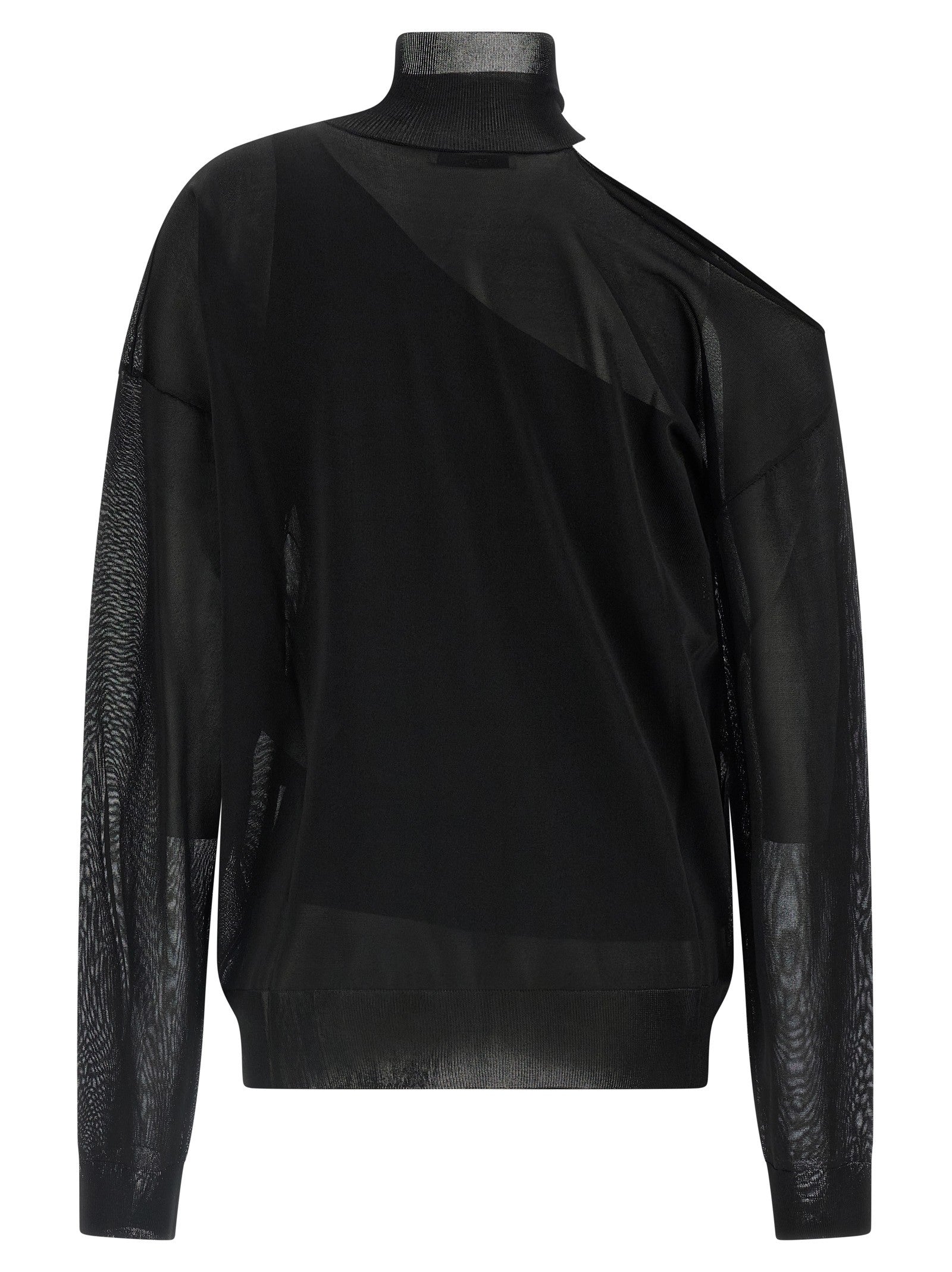 Fendi Double Knit Top Black