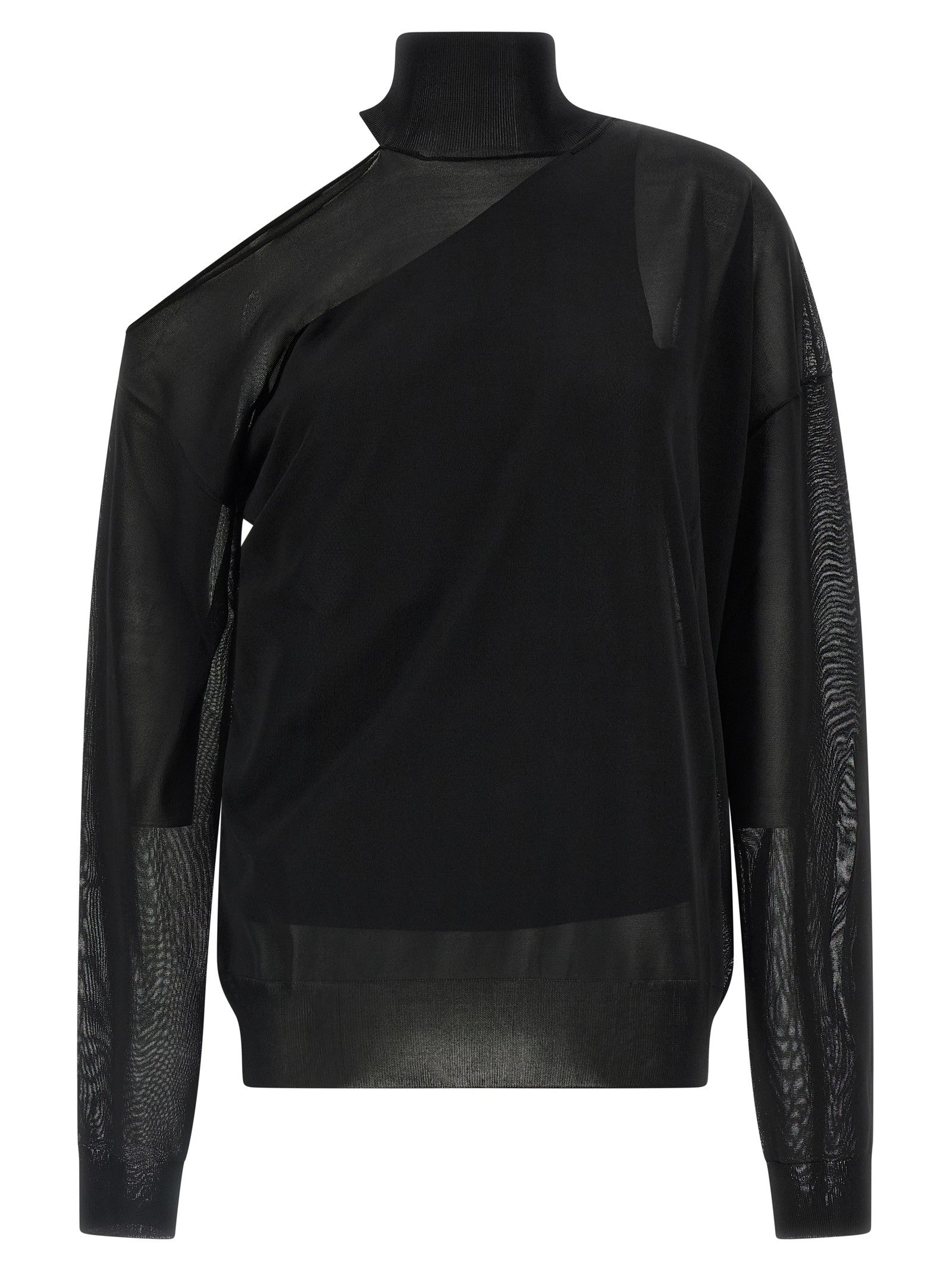 Fendi Double Knit Top Black