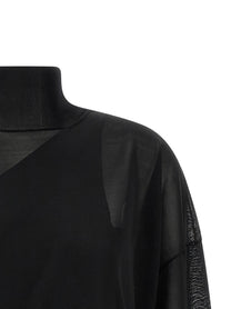 Fendi Double Knit Top Black