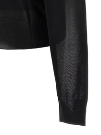 Fendi Double Knit Top Black