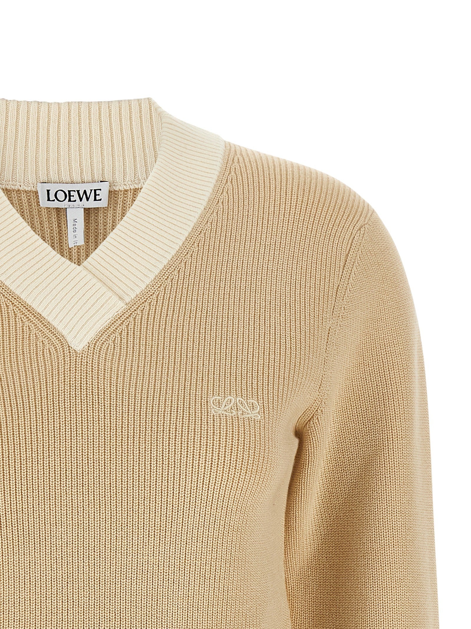 Loewe Double Sweatshirt Beige