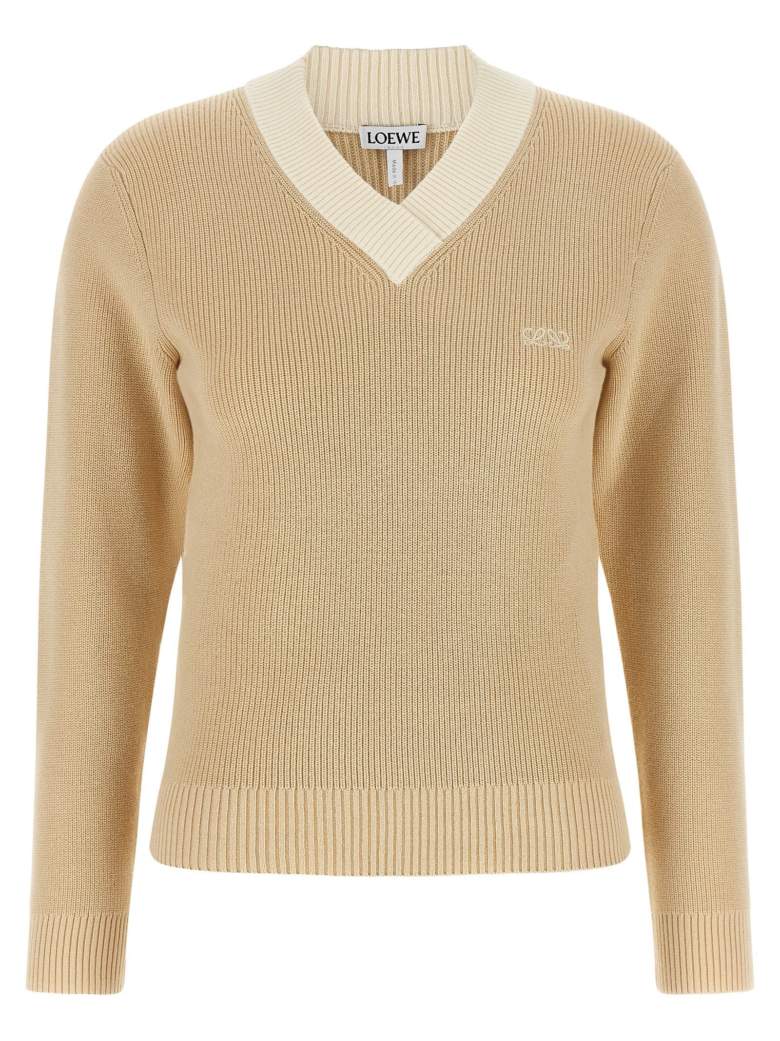 Loewe Double Sweatshirt Beige