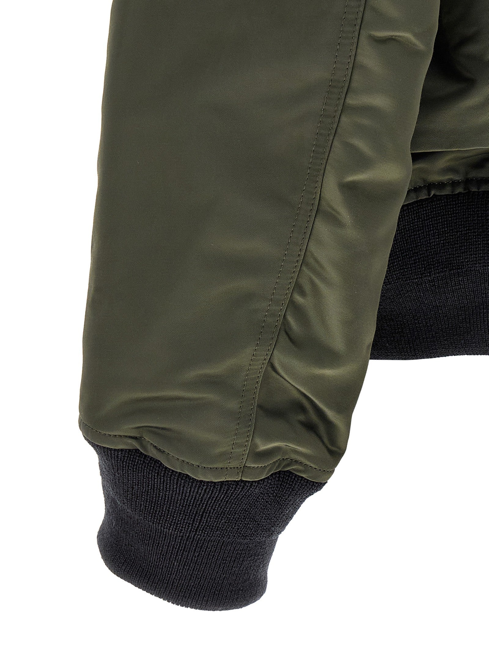 Sacai Double Layer Blouson Green
