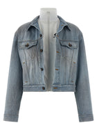 Balenciaga Double Layer Jacket Blue