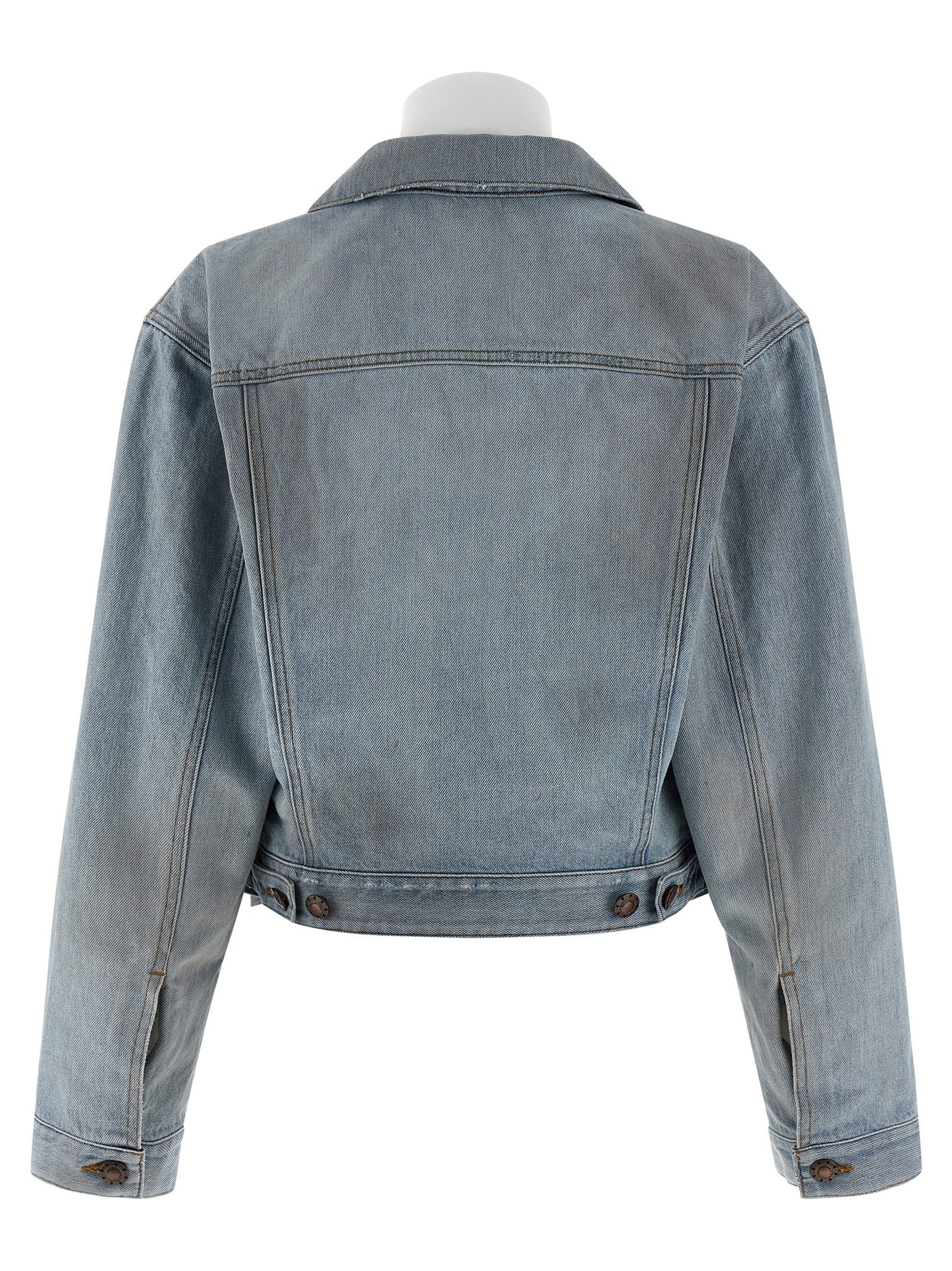 Balenciaga Double Layer Jacket Blue