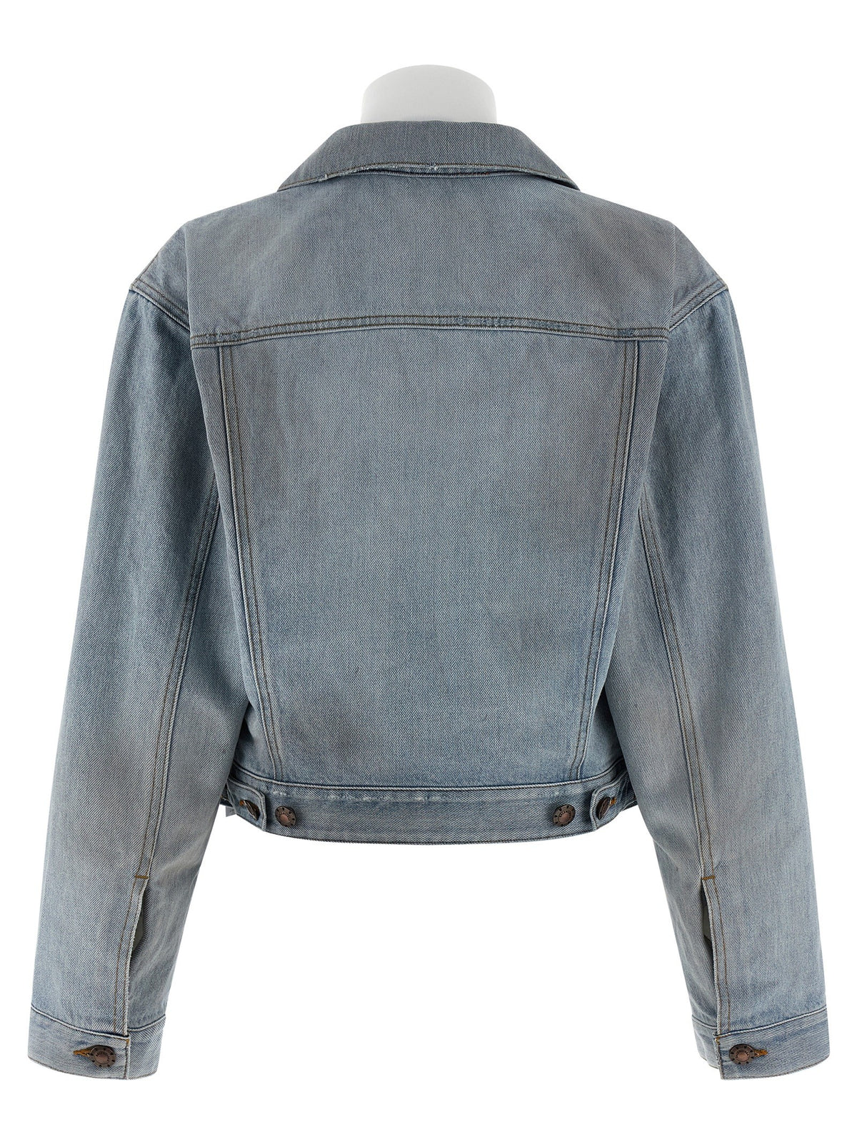Balenciaga Double Layer Jacket Blue, view 2