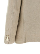 Comme Des Garçons Double Layer Lapel Blazer Beige, view 4