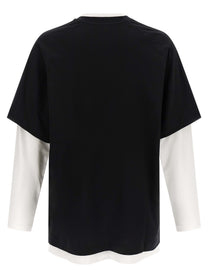 Moschino Double Layer Rebel Shirt Gold