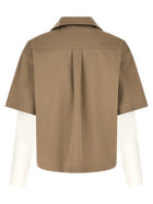 Balenciaga Double Layer Shirt Beige, view 2