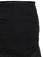 MM6 Maison Margiela Double Layer Skirt Black, view 4