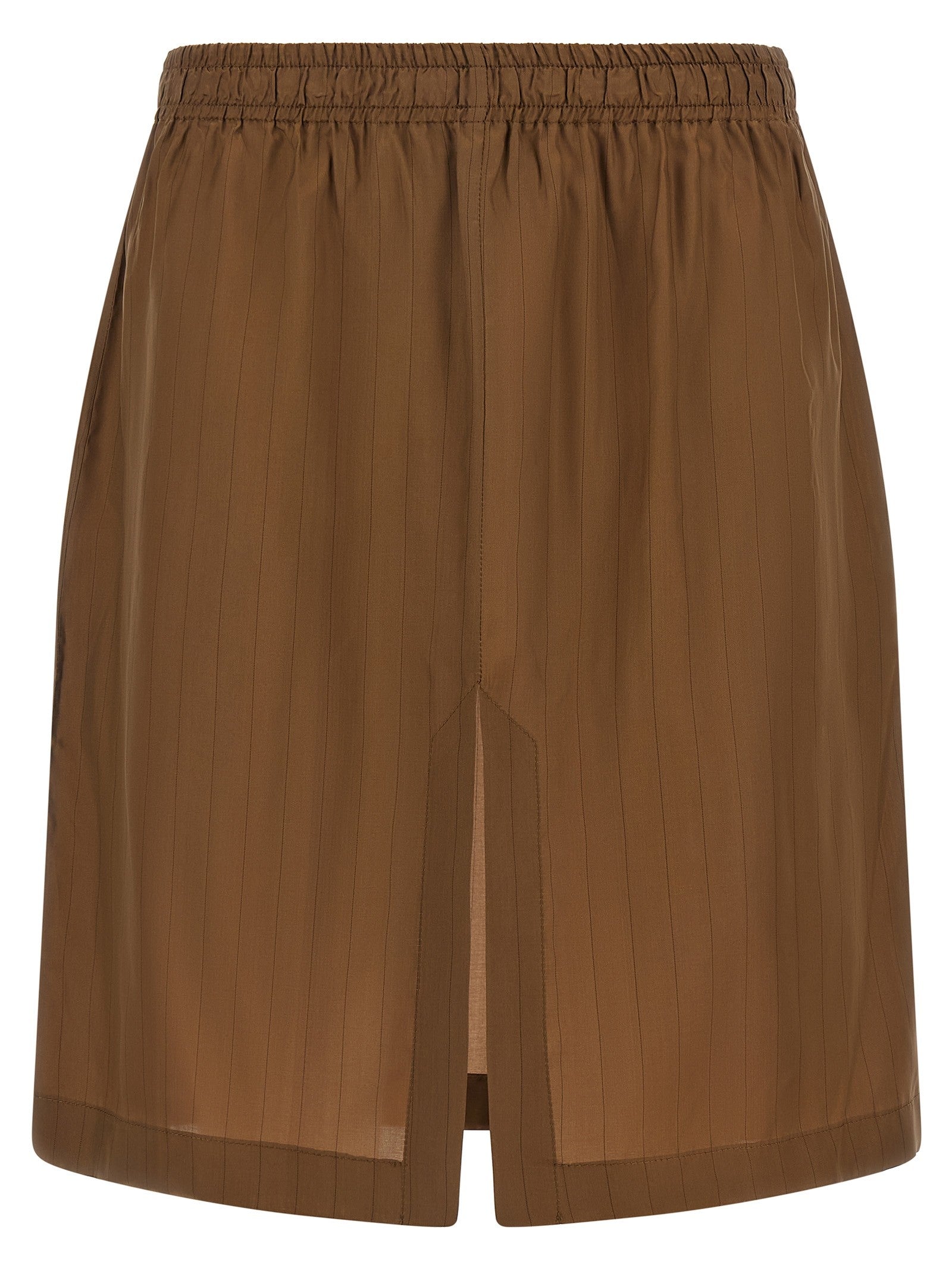 PRADA Double Layer Skirt Grey