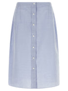 PRADA Double Layer Skirt Grey, view 2