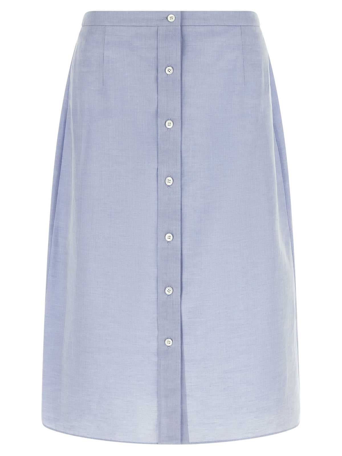 PRADA Double Layer Skirt Grey, view 2