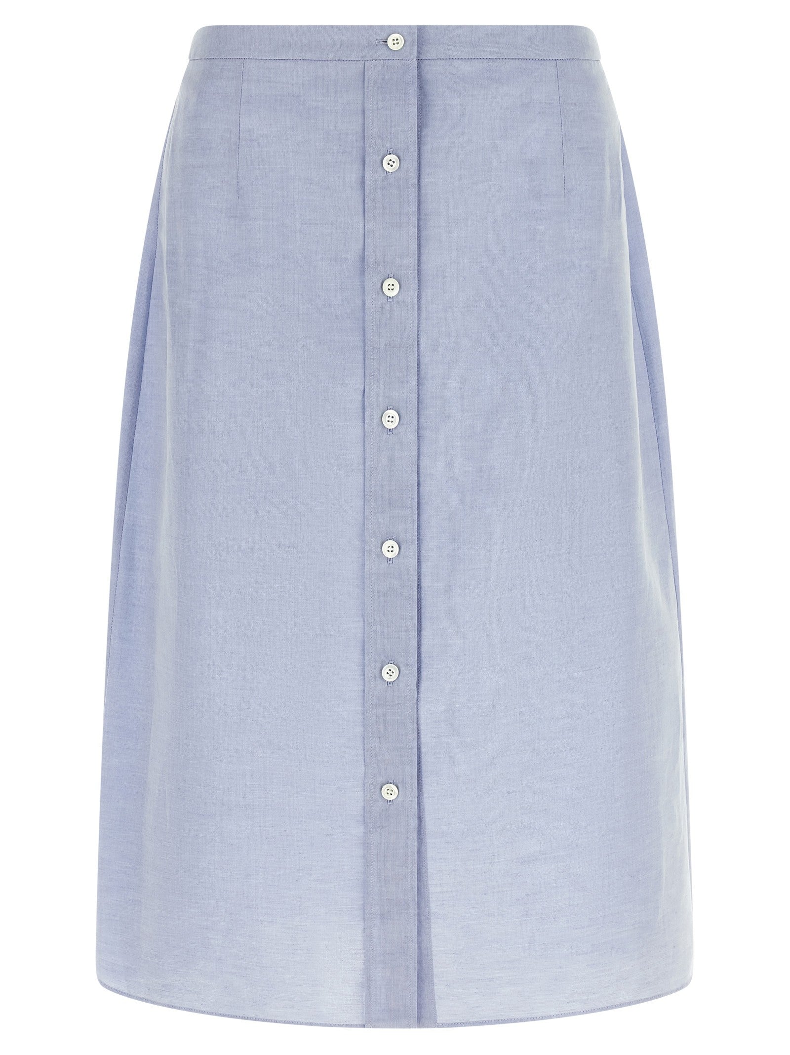 PRADA Double Layer Skirt Grey