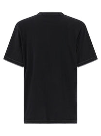 Brunello Cucinelli Double Layer Shirt Black
