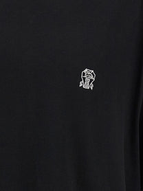 Brunello Cucinelli Double Layer Shirt Black
