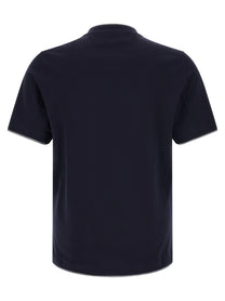 Brunello Cucinelli Double Layer Shirt Blue