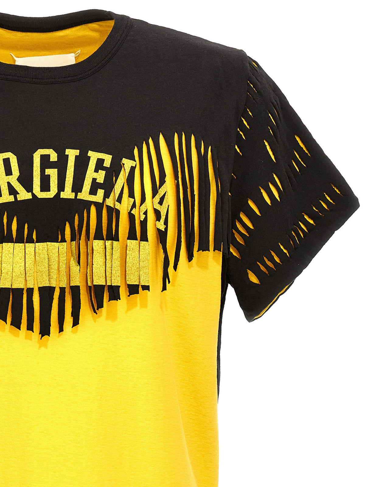 Maison Margiela Double Layer Shirt Yellow
