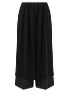 Comme Des Garçons Double Layer Trousers Black