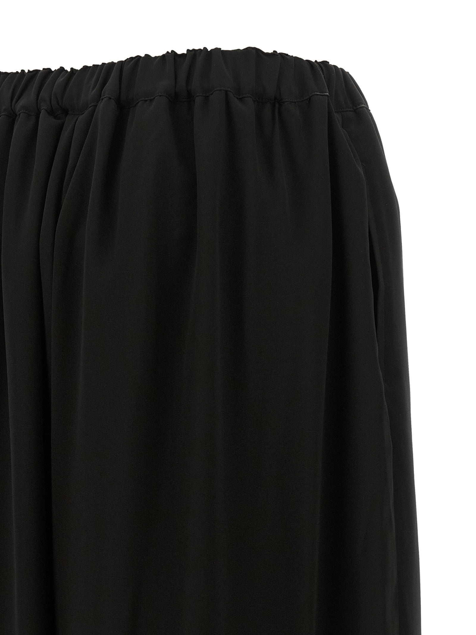 Comme Des Garçons Double Layer Trousers Black