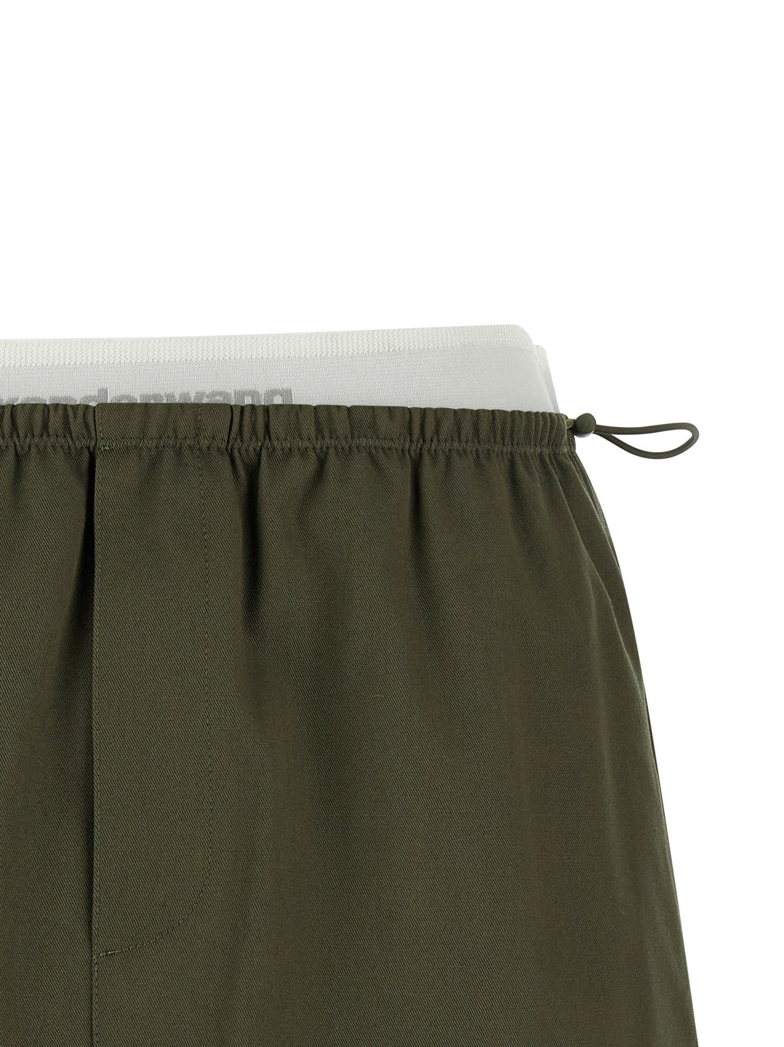 alexanderwang Double Layer Waist Skirt Green