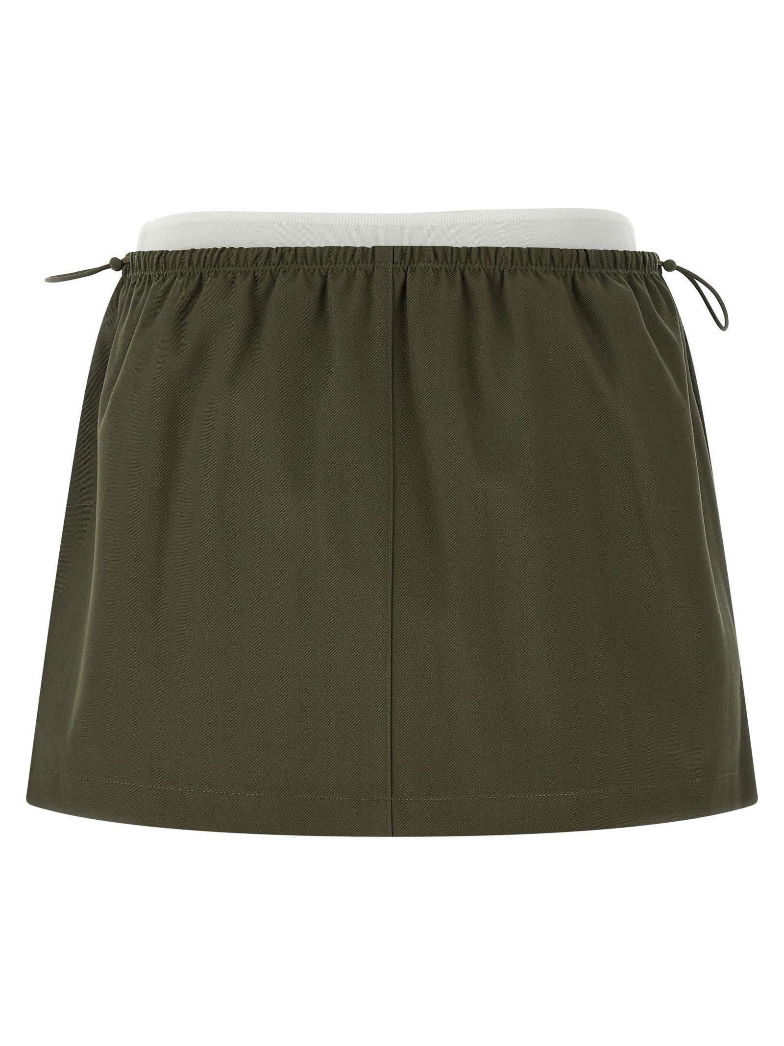 alexanderwang Double Layer Waist Skirt Green