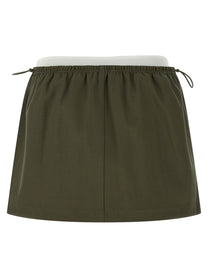 alexanderwang Double Layer Waist Skirt Green