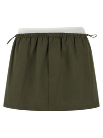 alexanderwang Double Layer Waist Skirt Green