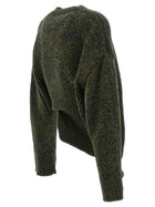 Loewe Double Neck Sweater Green, view 3