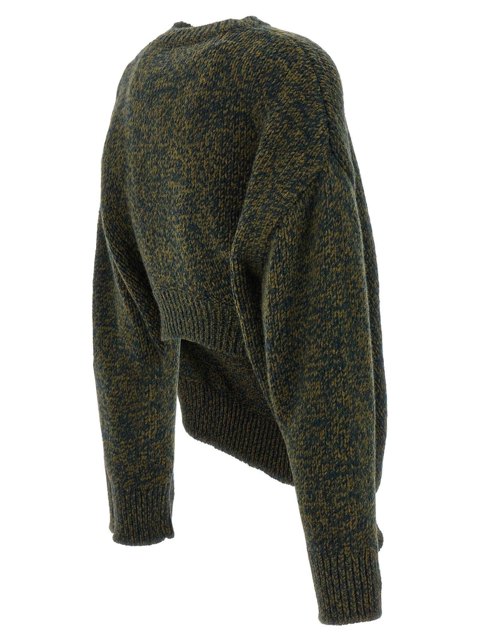 Loewe Double Neck Sweater Green