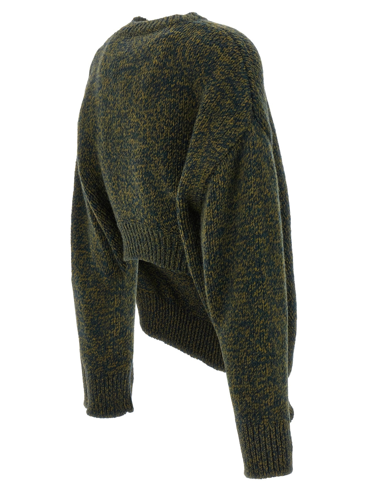 Loewe Double Neck Sweater Green, view 3