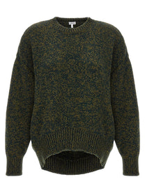 Loewe Double Neck Sweater Green