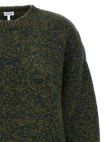 Loewe Double Neck Sweater Green