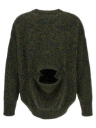 Loewe Double Neck Sweater Green, view 2