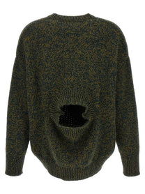 Loewe Double Neck Sweater Green