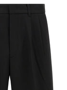 DUNST Double Pinch Pants Black, view 3