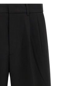 DUNST Double Pinch Pants Black